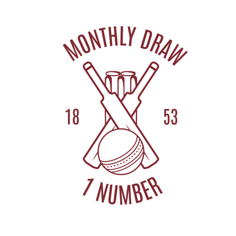 HCC 1853 Monthly Draw – 1 number £5 per month