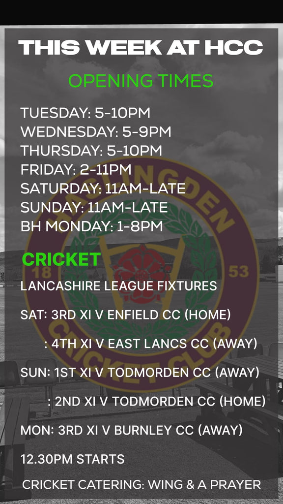 This week at HCC (w/c 18/08/25)