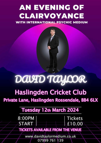 An Evening of Clairvoyance with David Taylor